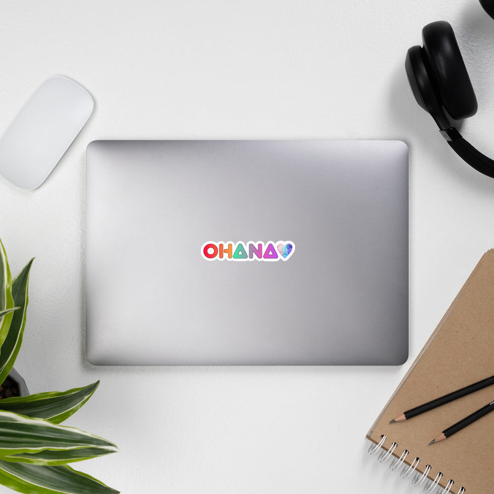 Bubble-free stickers - Ohana