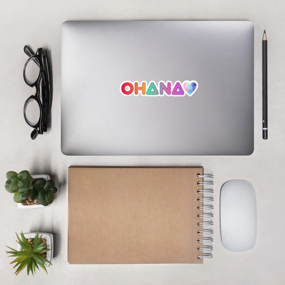 Bubble-free stickers - Ohana