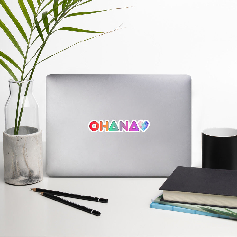 Bubble-free stickers - Ohana